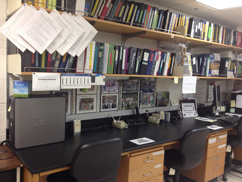 Tidy lab office
